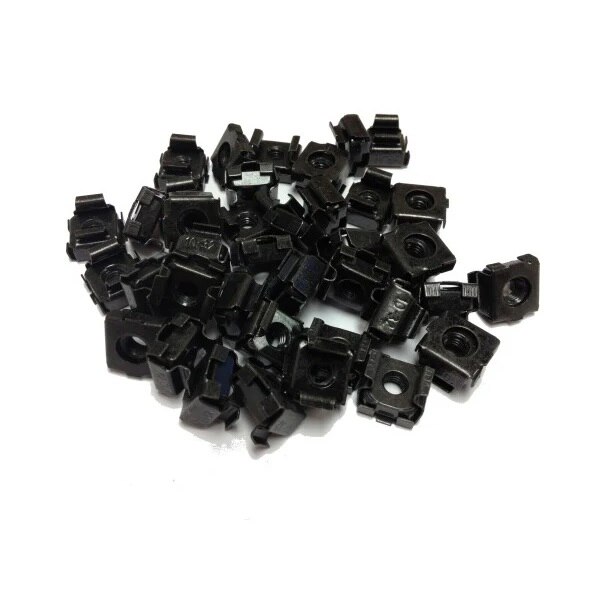 thumbnail interactive-video image 1 of Parts Express 10-32 Hurricane Nuts (50-Pack) | 081-1082 Square Nuts For Panels 1 of 2