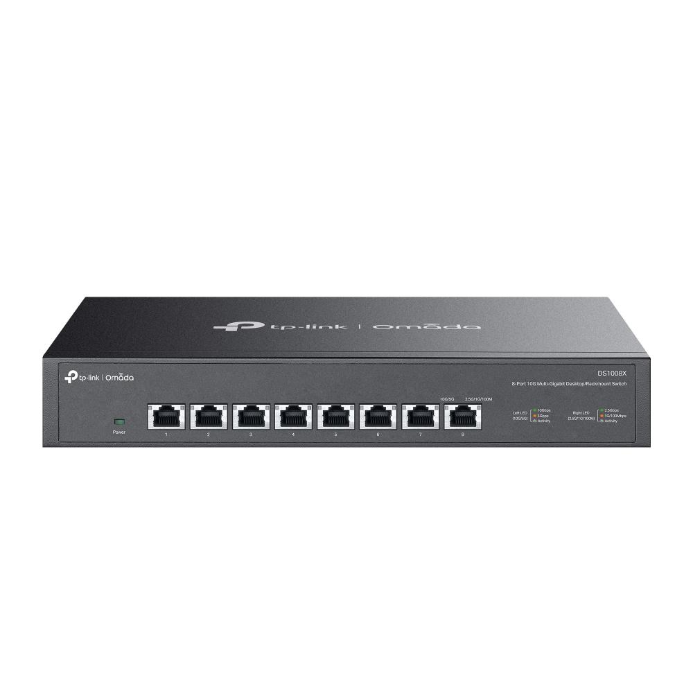 ルーター・ネットワーク機器 TP-Link Omada 8-Port 10G Switch DS1008X TP-Link DS1008X Omada 8-Port 10G Multi-Gigabit Switch