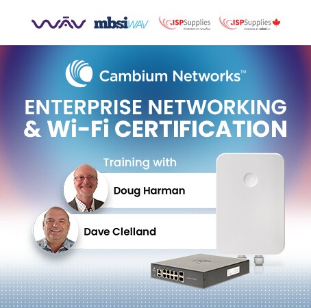 Cambium Networks Enterprise Networking and Wi-Fi Certification November 2025