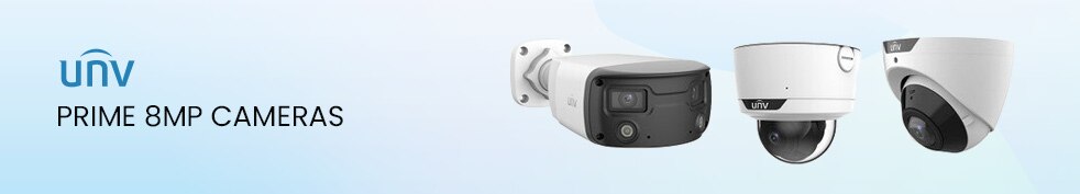 High-Performance Uniview Prime 8MP Cameras | WAV