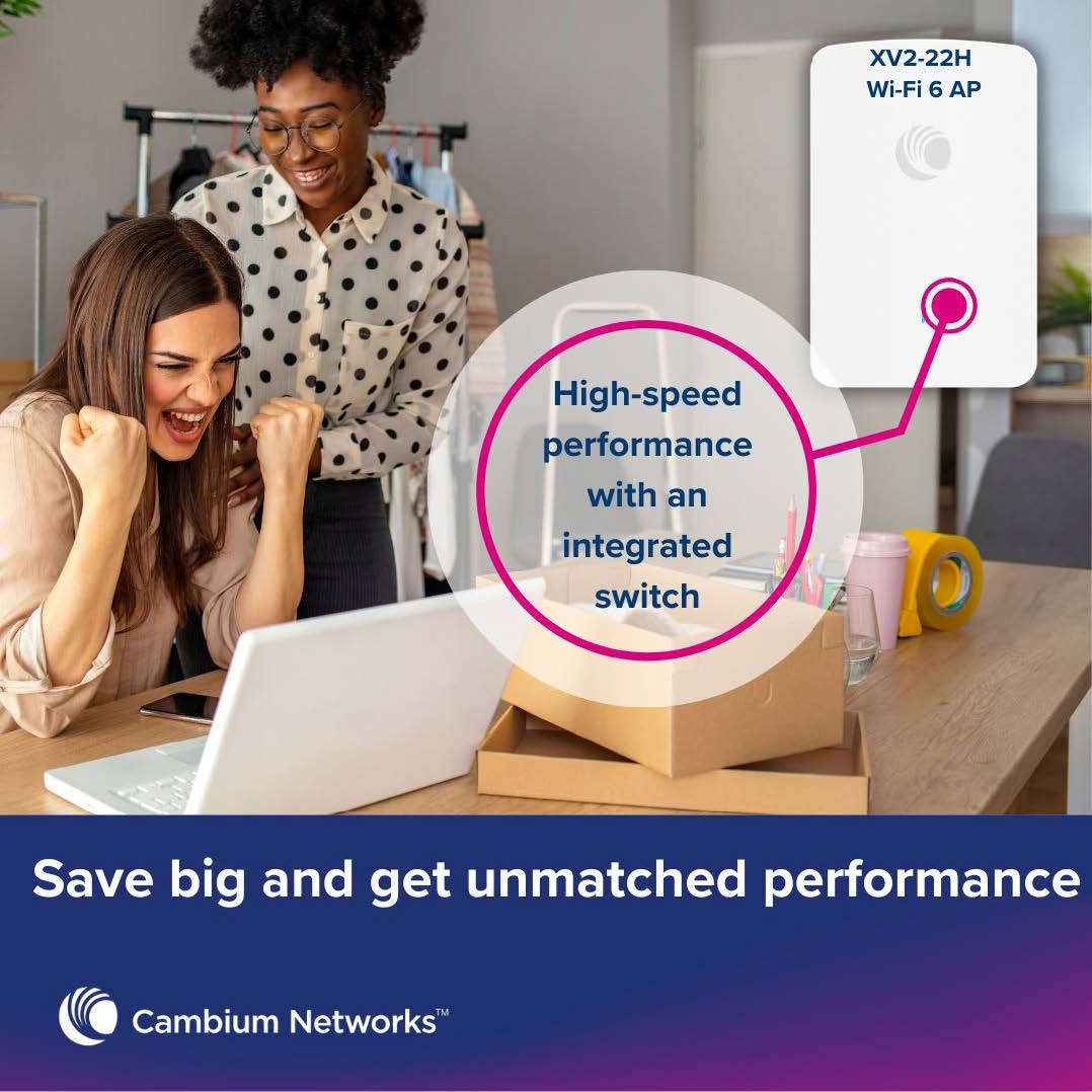 Cambium Networks Wi-Fi 6 Promotion