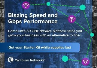 Cambium Networks cnWave 60GHz Starter Kit