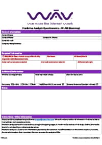 Heat Map Questionaire