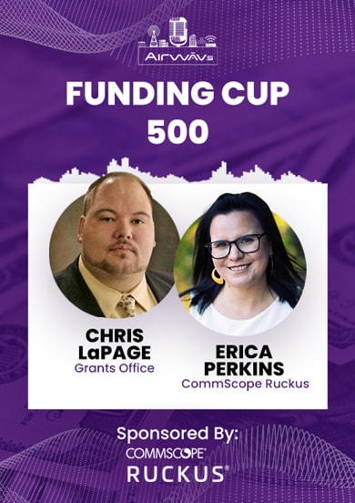 AirWAV’s: Funding Cup 500 with CommScope