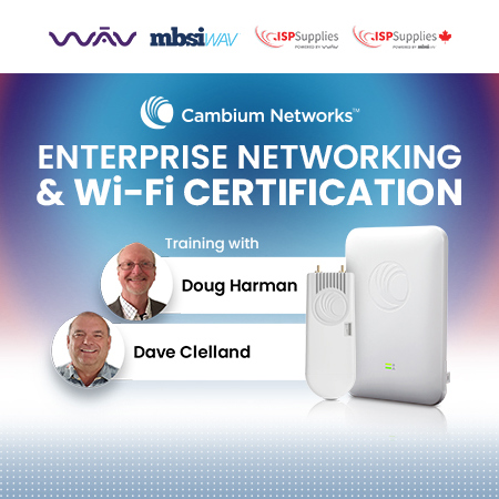 Cambium Networks Enterprise Networking and Wi-Fi Certification June 2025