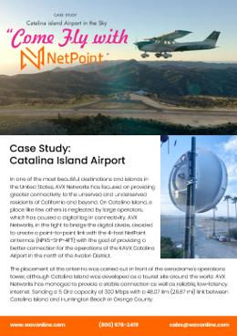NetPoint Case Study: Catalina Island Airport