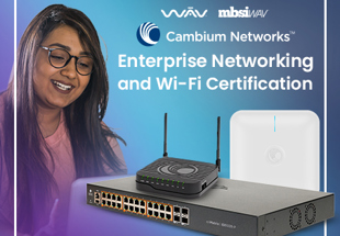 Cambium Networks Enterprise Networking and Wi-Fi Certification September