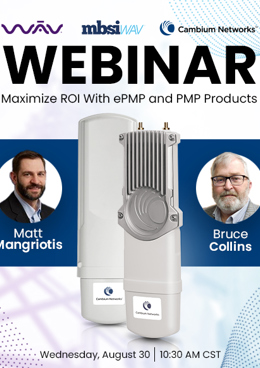 Cambium Networks ePMP and PMP Webinar