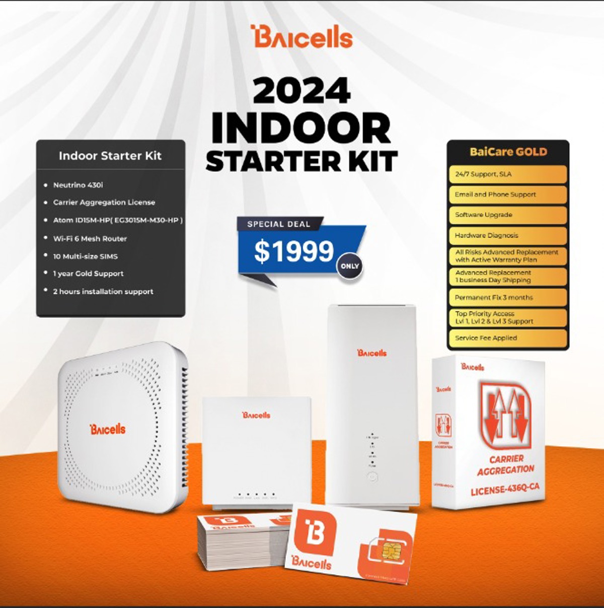 Baicells 2024 Indoor Starter Kit
