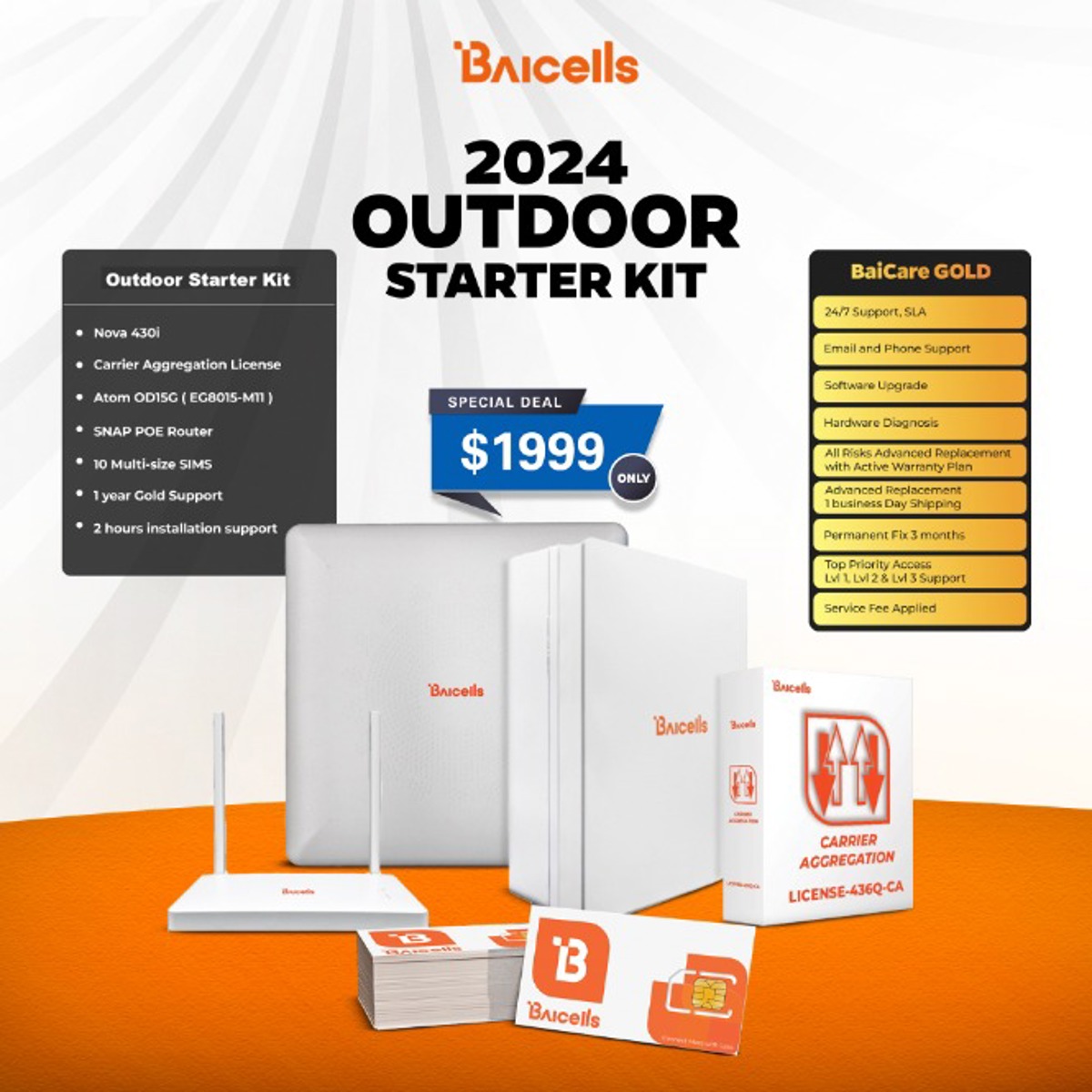 Baicells Outdoor Starter Kit 2024