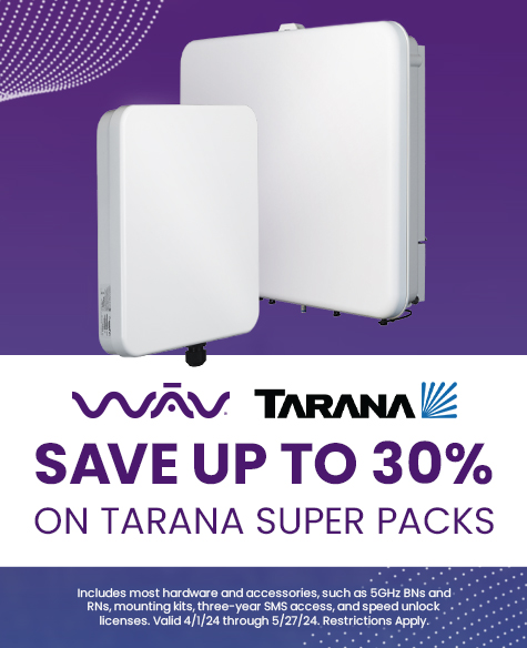 Tarana Super Pack Promotion